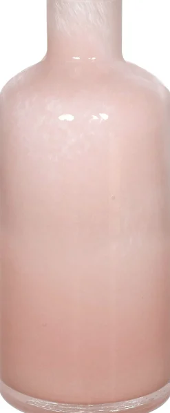 Vase Lupin rosa D 11 H 25 cm