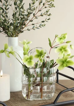 Vase Marais transparent 14 x 9,5 x 22 cm