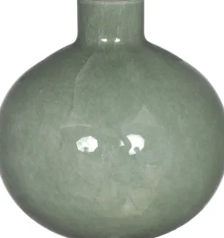 Vase Rose grün D 18 H 18 cm