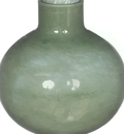 Vase Rose grün D 13 H 13 cm