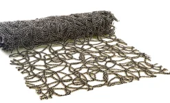 Vivant Tischläufer Luxe Grandi schwarz 250 x 28 cm