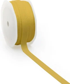 Vivant Weihnachtsband Texture gelb 300 x 1,2 cm