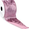 Vivant Weihnachtsband Velvet rosa 300 x 7 cm