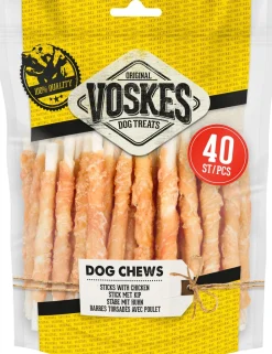 Voskes Hundesnack Sticks mit Huhn 400 g 40 St.