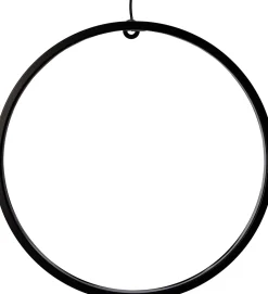 Weihnachtsanhänger rund mit 136 LEDs warmweiß D 36 cm