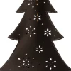Weihnachtsdeko Baum mit 10 LEDs warmweiß H 41 cm