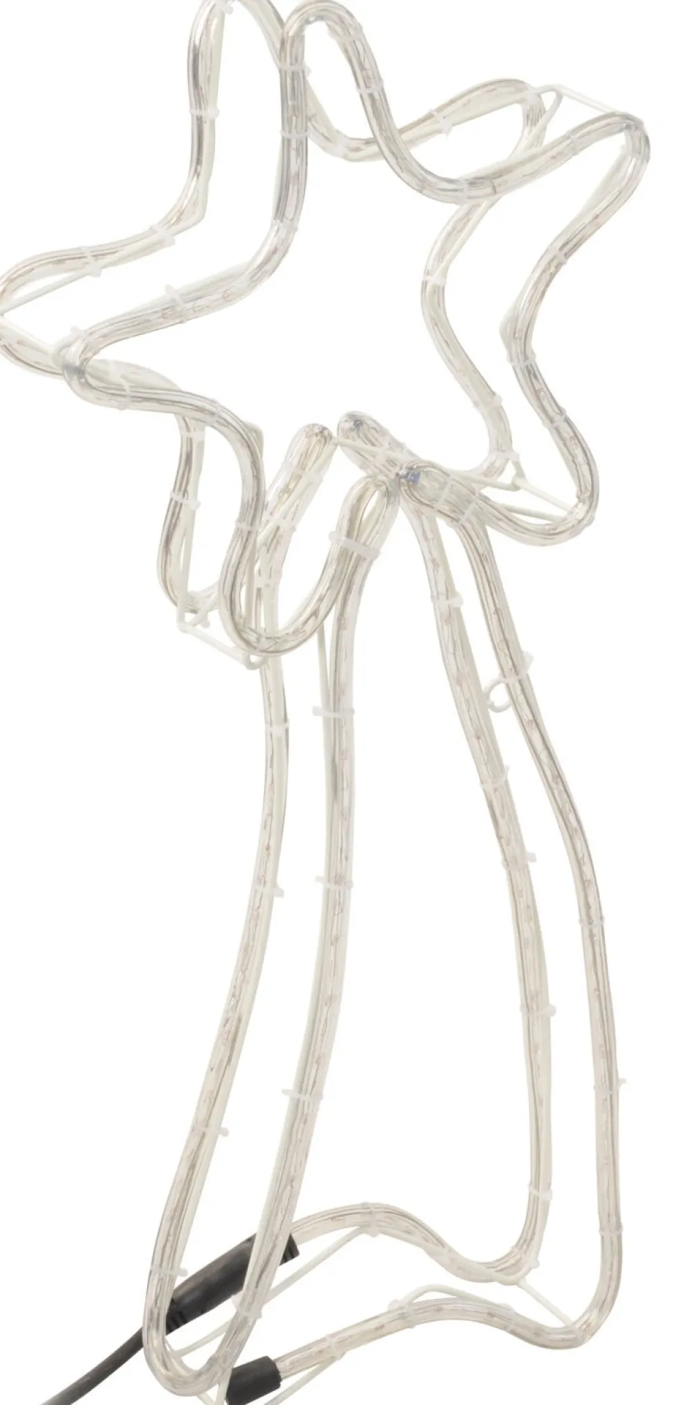 Weihnachtsdeko Stern mit 144 LEDs warmweiß 63 x 8 x 28 cm