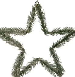 Weihnachtsdeko Stern mit 30 LEDs warmweiß D 40 cm