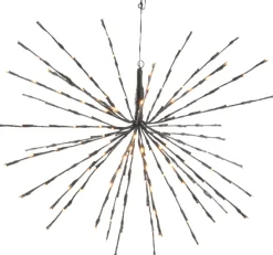 Weihnachtsleuchte Polarstern mit LED Beleuchtung D 45 cm