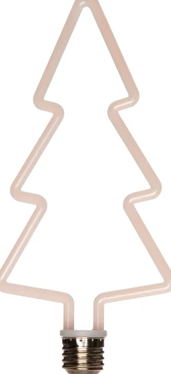 Weihnachtsleuchte Retro-Weihnachtsbaum 11 x 24 cm warmweiß
