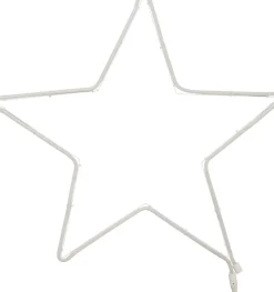 Weihnachtsleuchte Stern mit LED Beleuchtung D 54 cm warmweiß