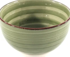 Weihnachtsschale grün D 14 cm