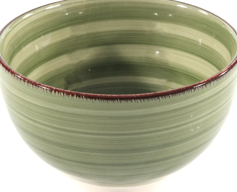 Weihnachtsschale grün D 14 cm