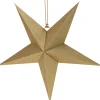 Weihnachtsstern Papy gold 45 x 14 x 45 cm