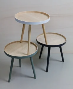 WOOOD Beistelltisch Sasha weiß D 41 H 41 cm