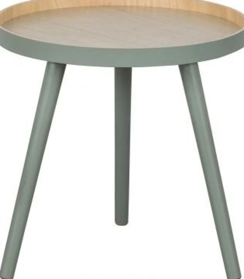 WOOOD Beistelltisch Sasha grün D 41 H 41 cm