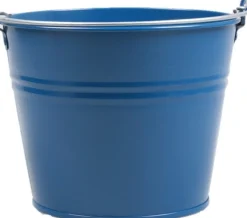 Zinc Collection Zinkeimer Elena blau D 23 H 18 cm